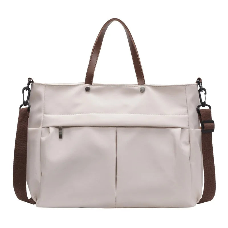 Elegant Nylon Commuter Bag