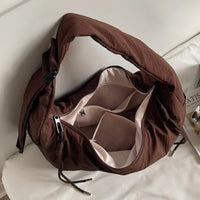 Premium Leather Slouchy Hobo Bag