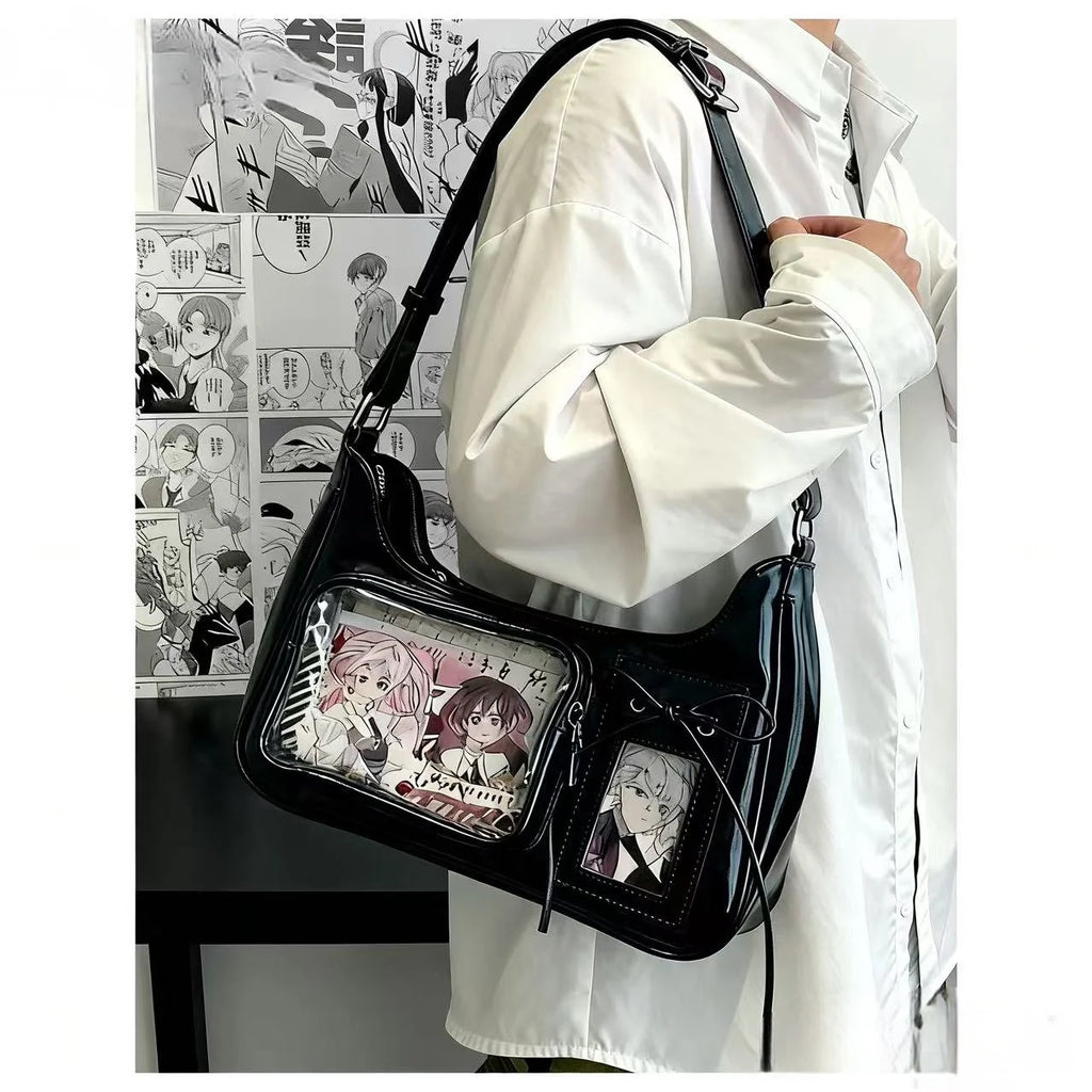Preppy Clear Ita School Bag