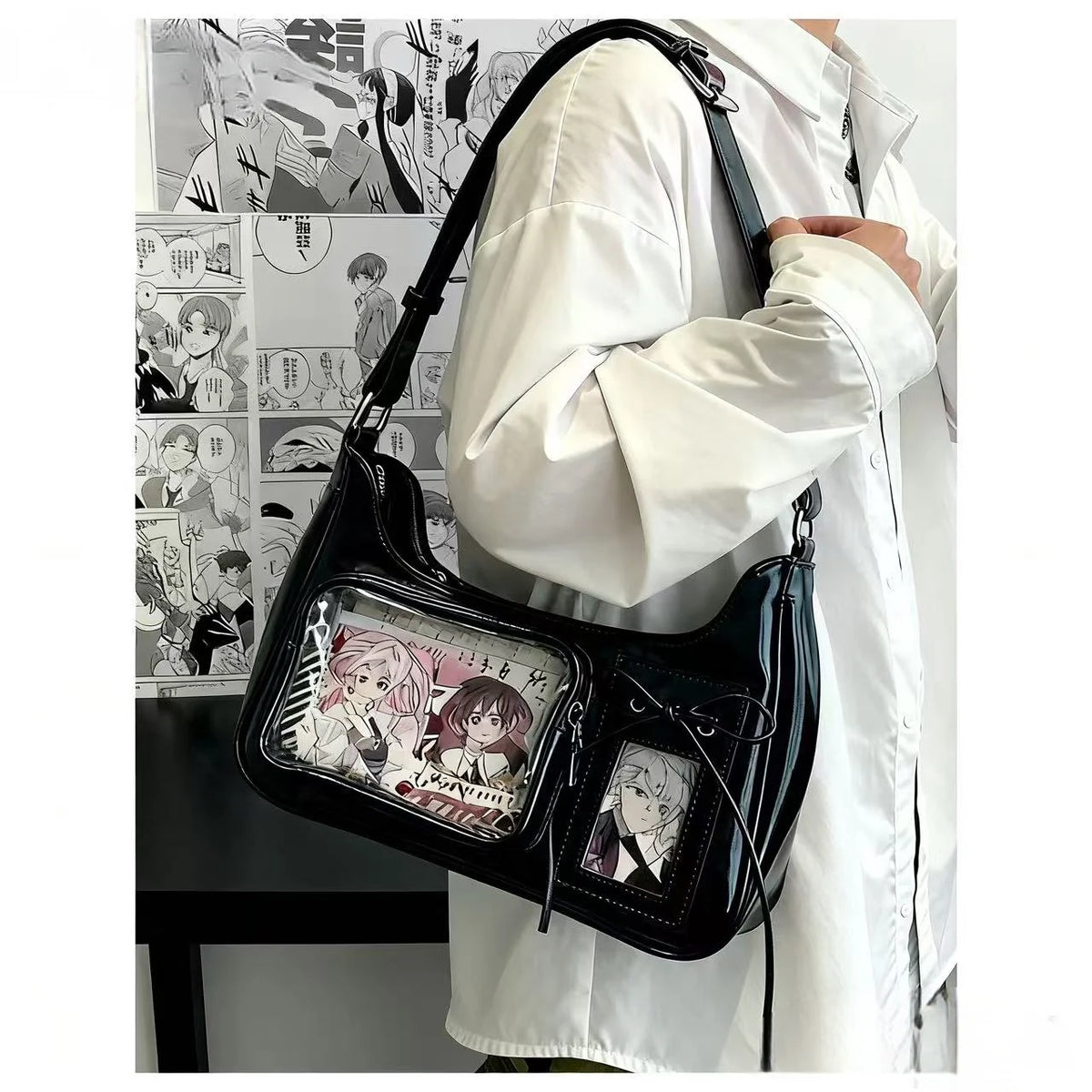 Preppy Clear Ita School Bag