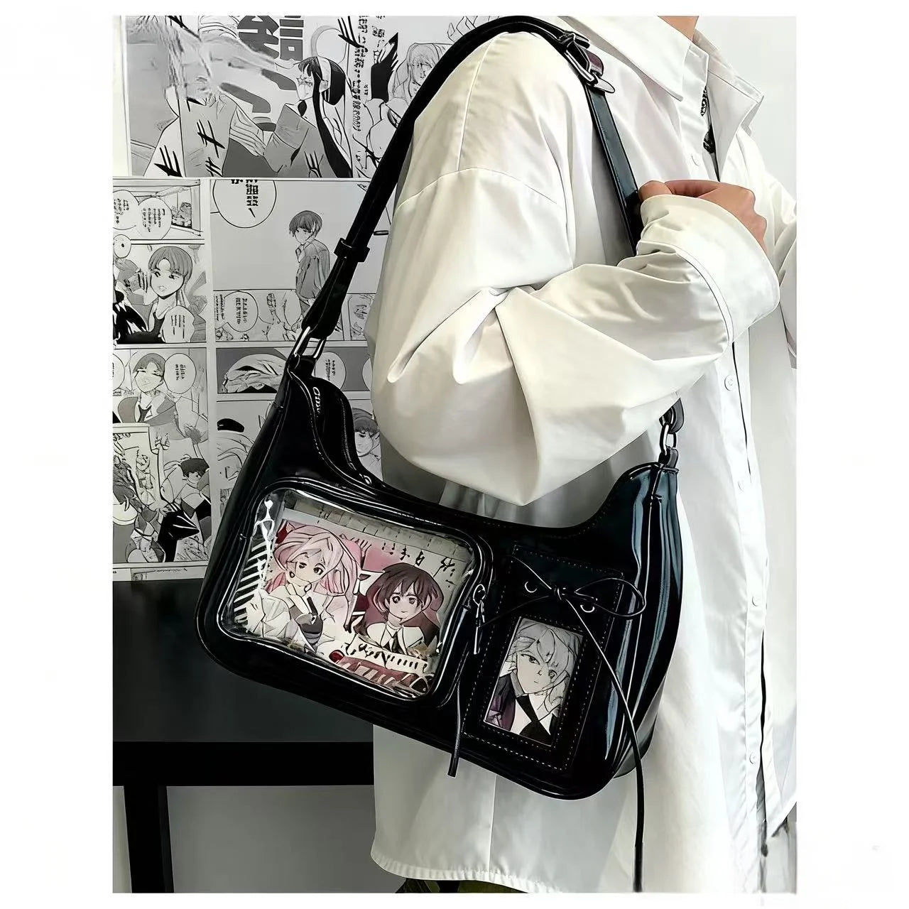 Preppy Clear Ita School Bag