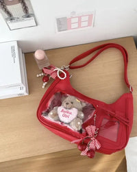 Y2K Clear Ita Crossbody Bag