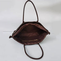 Oversized Woven Tote Bag