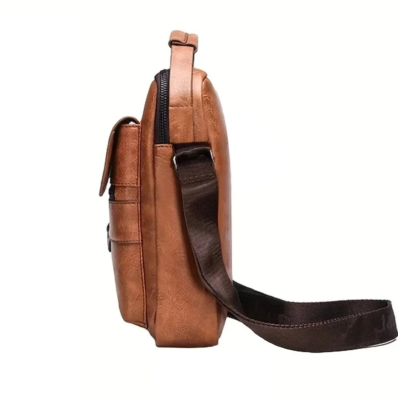 Men's Crossbody Work Briefcase
