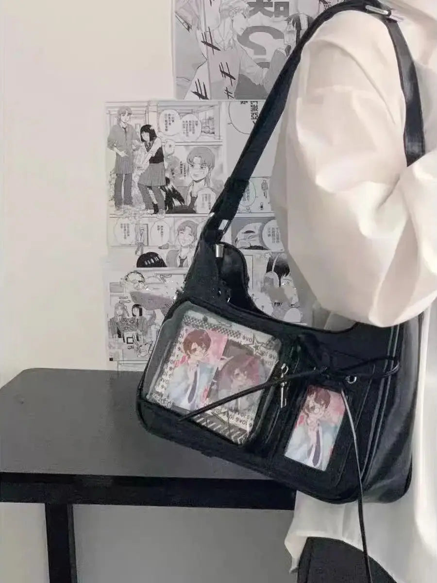 Preppy Clear Ita School Bag