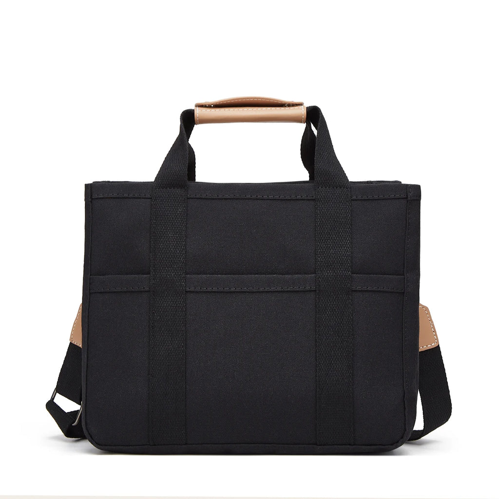 Casual Canvas Multi-Pocket Tote