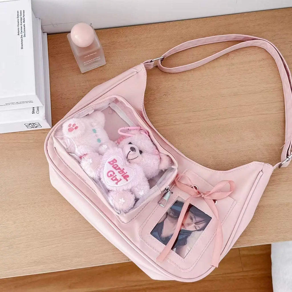Y2K Clear Ita Crossbody Bag
