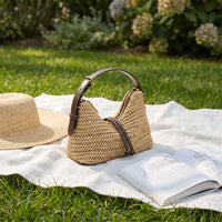 Woven Straw Summer Hobo Bag