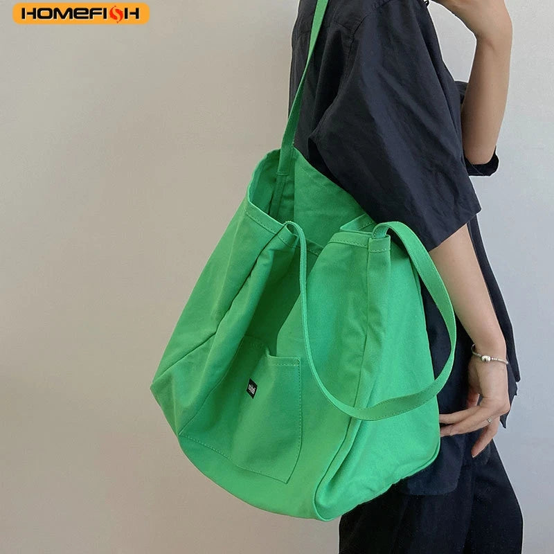 Everyday Canvas Shoulder Tote
