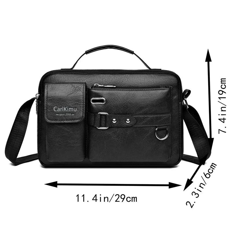 Men's Waterproof Laptop Messenger Bag