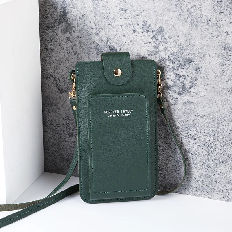 Compact Phone Wallet Crossbody Bag
