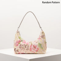 Floral Sequin Embroidered Evening Bag