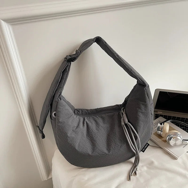 Premium Leather Slouchy Hobo Bag
