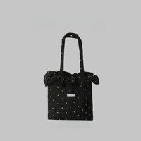 Chiffon Mesh Layered Tote Bag